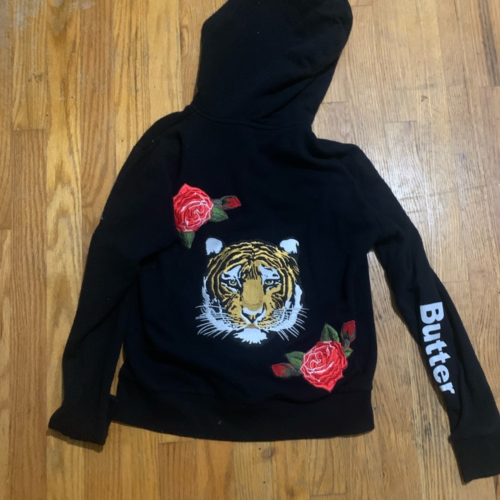 Butter sweatshirt hoodie youth size large
